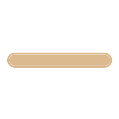 Beige Rectangle Rounded