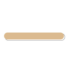 Beige Rectangle Rounded