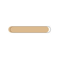 Beige Rectangle Rounded
