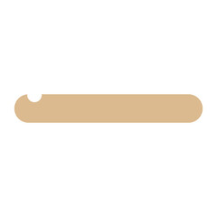 Beige Rectangle Rounded