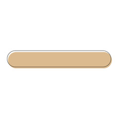 Beige Rectangle Rounded