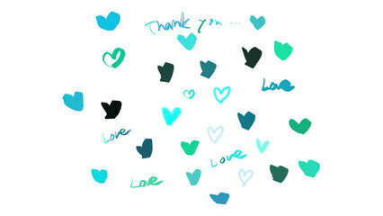 ラフなハート(ホワイトデー、父の日)