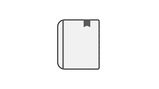 Animation of Bookmark Icon
