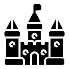 castle Solid icon