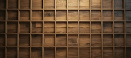 checkered wooden walls 2