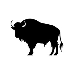 american bison silhouette