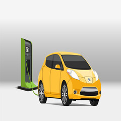 electric car icons