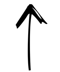Cartoon arrow concept for business plan, presentation and education. Sign, Symbol, Hand drawn arrow collection. Element.