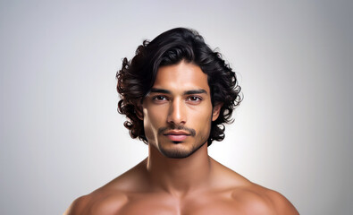 portrait of an Indian man with dreadlocks