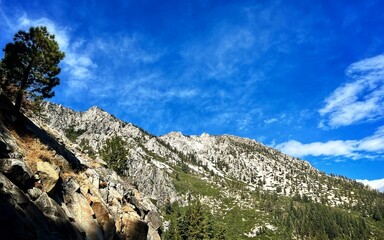 landscape in the mountains