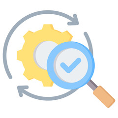 Obraz premium Evaluation Flat Icon