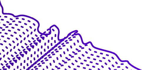 abstract wavy lines element. Flowing particles wave pattern 3D curve halftone. Element Vector in the concept of technology, science, and modern
