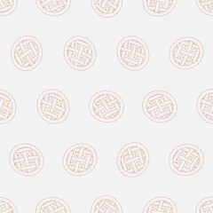Apple pie line art seamless pattern. Suitable for backgrounds, wallpapers, fabrics, textiles, wrapping papers, printed materials, and many more.