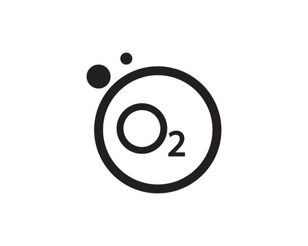 Oxygen control icon vector design illustration