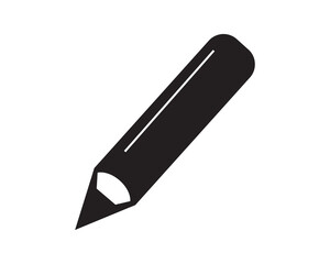 Pencil icon vector symbol design illustration