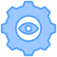Vision Blue Icon
