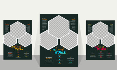 travel enjoin flyer design 