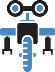 Cartoon Robot Icon