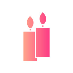 candles gradient icon