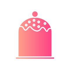 pudding gradient icon