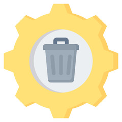 Waste Management Flat Icon