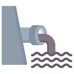 Sewer Flat Icon