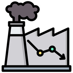 Industry Sector Outline Color Icon