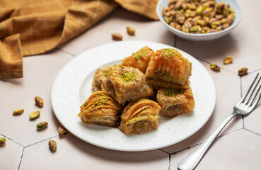 Turkish traditional baklava