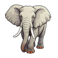 elephant cartoon illustration