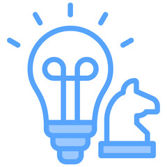 Strategic Blue Icon