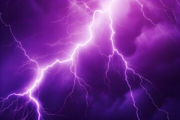 beautiful abstract purple lightning bolt background - obrazy, fototapety, plakaty