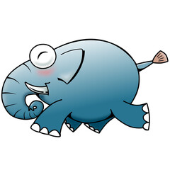 blue elephant