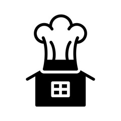 solid black icon for Homemade