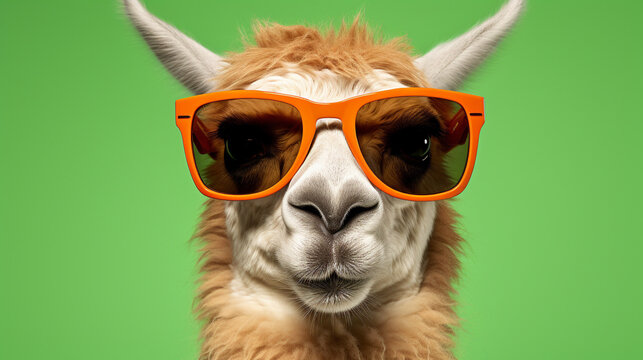 close up of a llama HD 8K wallpaper Stock Photographic Image 
