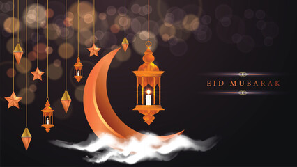 Ramadan Kareem Light effect Background