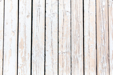 Old boards on a wooden floor as an abstract background. Texture
