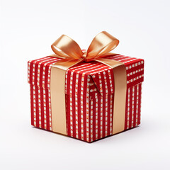 Nicely Wrapped Gift Boxes for Christmas Holidays in Decorative Paper and Bows