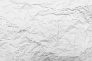 White Paper Texture background. Crumpled white paper abstract shape background with space paper recycle for text