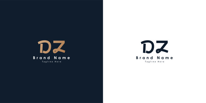 DZ logo in Chinese letters design