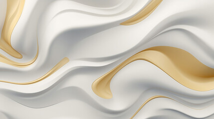 abstract background with waves, silk texture, white backdrop with texture