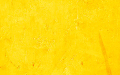 Background texture. Yellow retro aged vector texture. Weathered grunge wall.