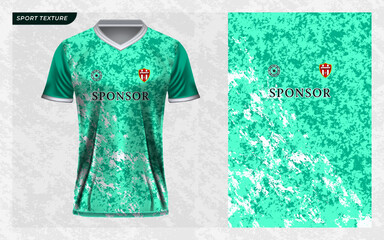 sport jersey texture pattern background with 3D mockup vector illustration for sublimation