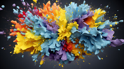 background with splashes HD 8K wallpaper Stock Photographic Image 