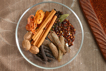 Garam Masala or Group of Indian Spices