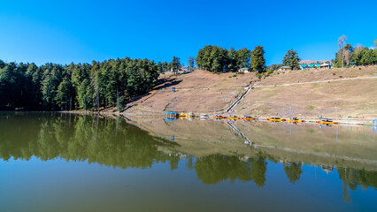 Sanasar Lake set amidst lush meadows and fringed by coniferous tree lining is the prime attraction...