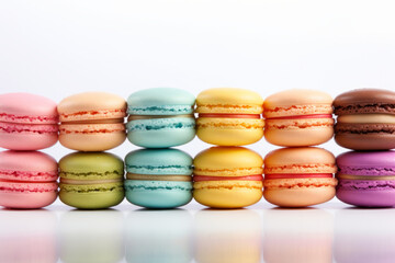Obraz premium Pastel Macaron Collection