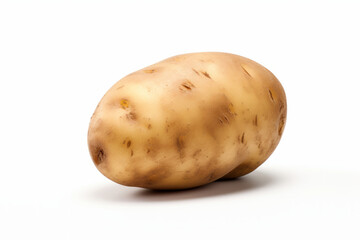 Realistic Potato - High Contrast Studio Photography