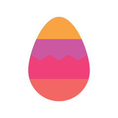 easter egg icon vector
