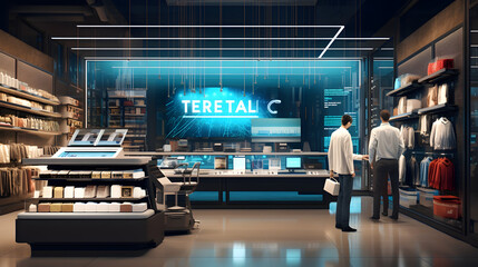 Retail and technology. Retail as a Service. generative ai.