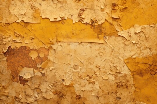 Old papir paper, yellow particels background.
